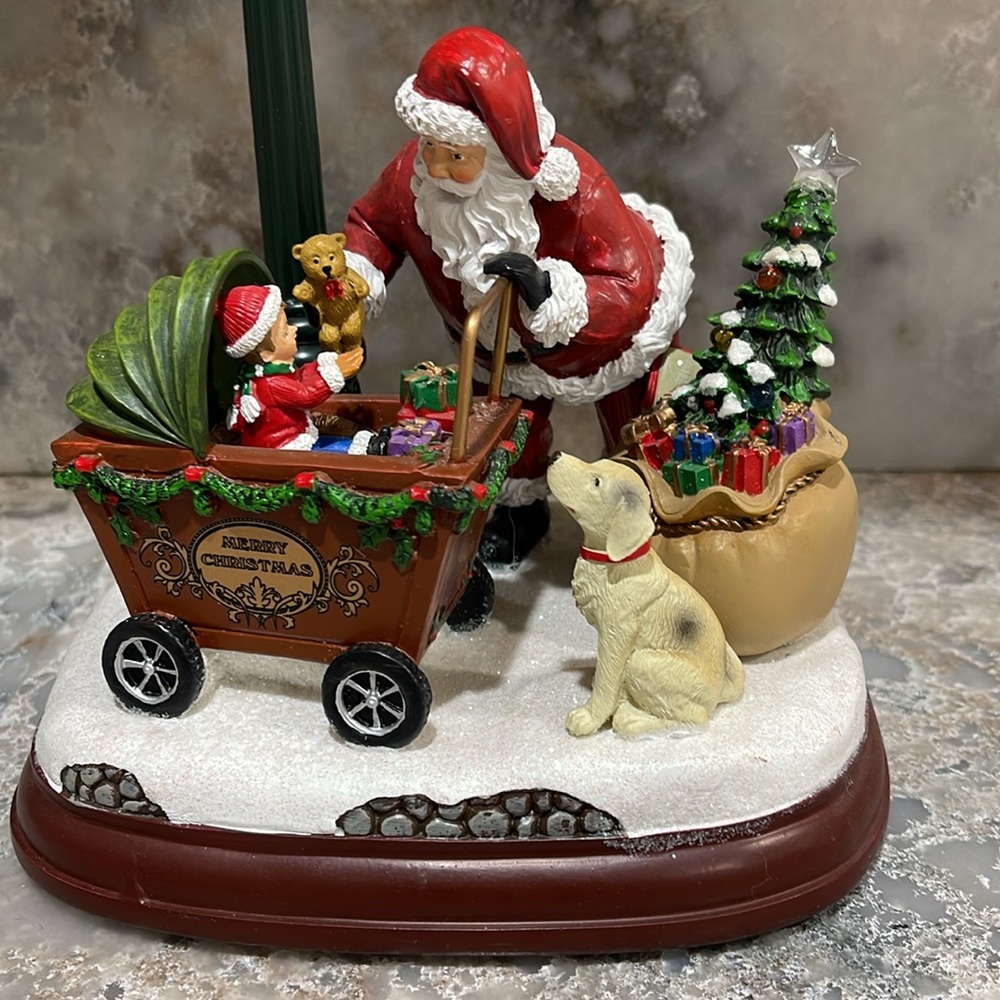 Collectible. Very cute for Christmas. New. Battery operated.